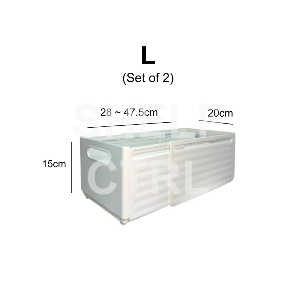 Extendable Storage Basket (Set of 2)